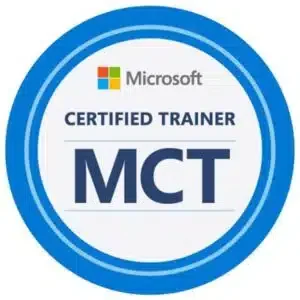 Badge Microsoft Certified Trainer (MCT)