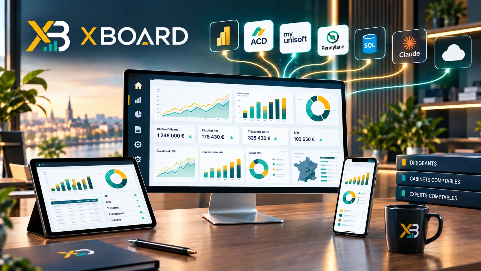 Solution métier d'analyse financière